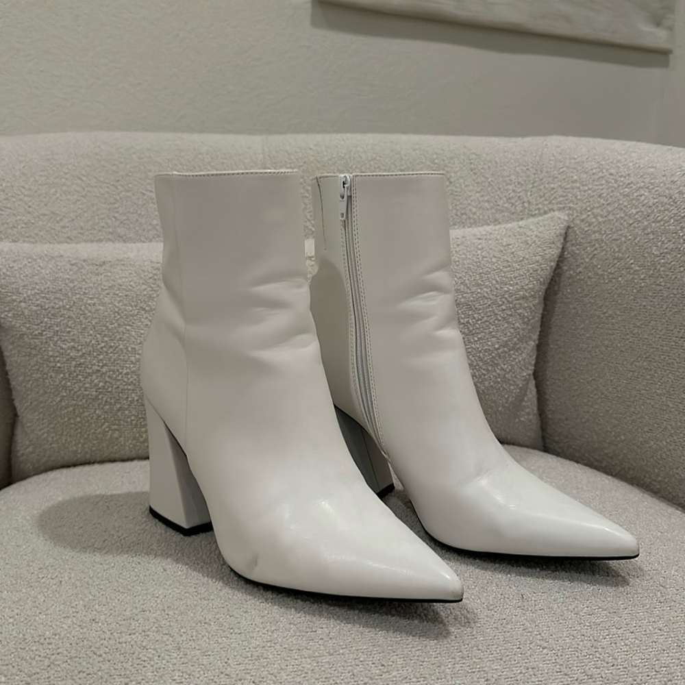 White Booties